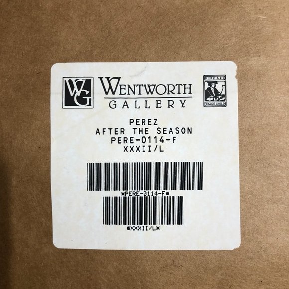 ALEX PEREZ "AFTER THE SEASON" SERIGRAPH LIMITED EDITION WENTWORTH GALLERY MIAMI - Picture 3 of 4